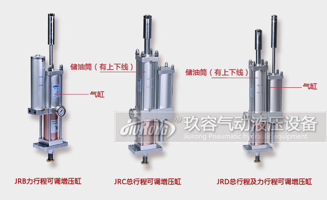 行程可调气液增压缸